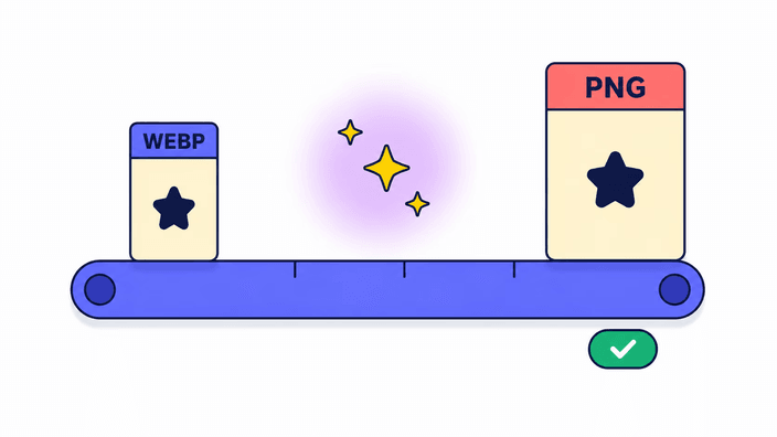 How to convert WebP to PNG