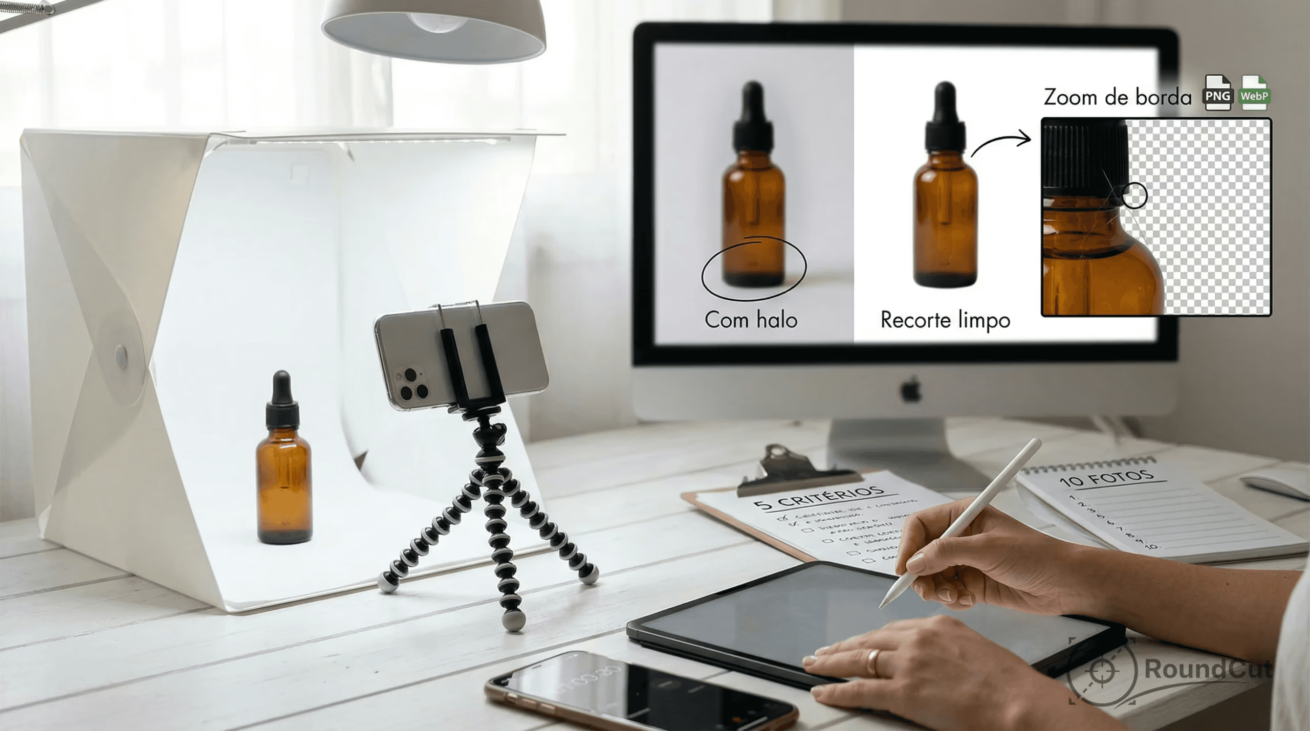 Melhor app para remover fundo de fotos de produto ()