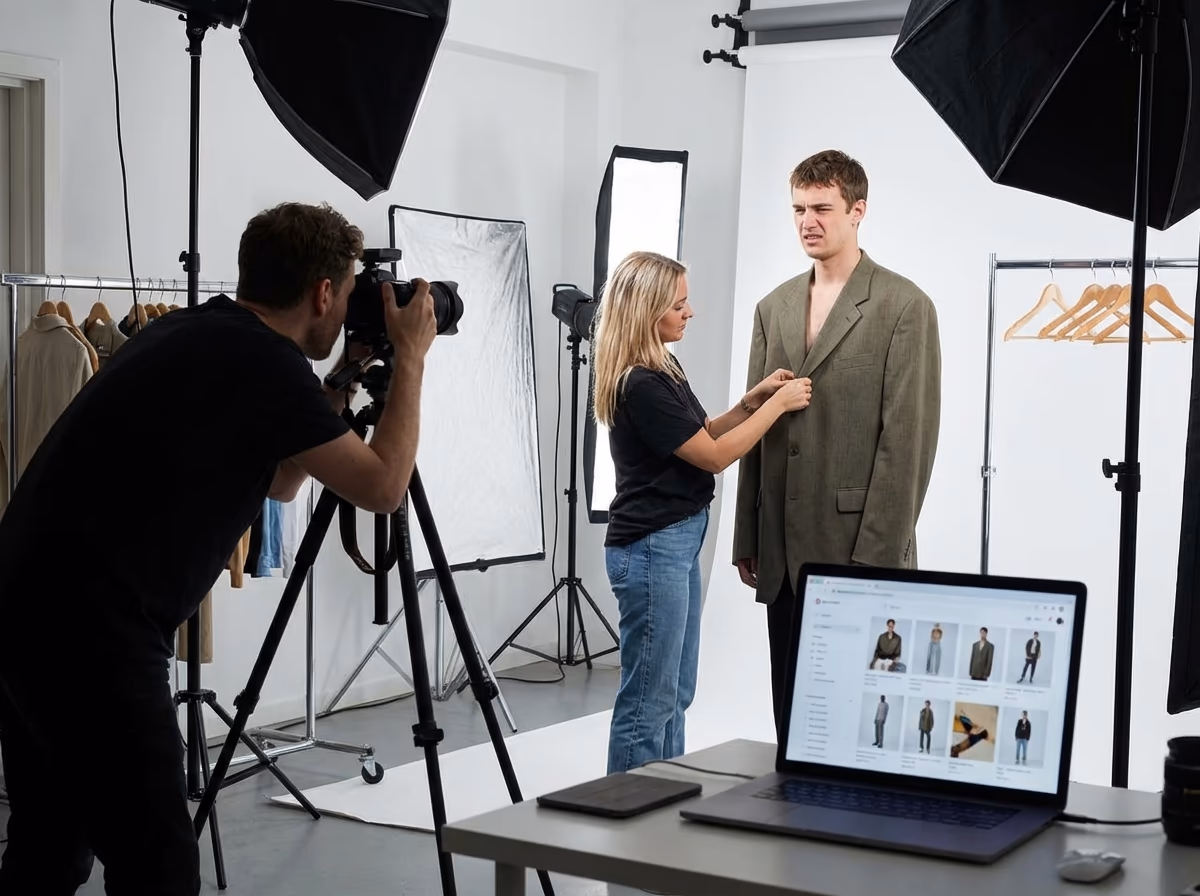 Erro 4: Caimento ruim e modelagem inadequada - Product Photography