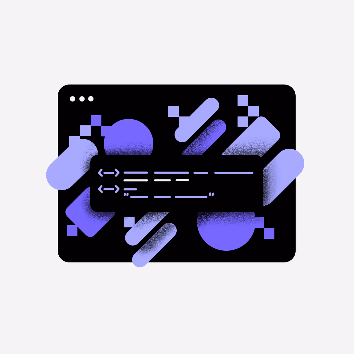 Desenvolvedor trabalhando em código para uma aplicação de e-commerce headless